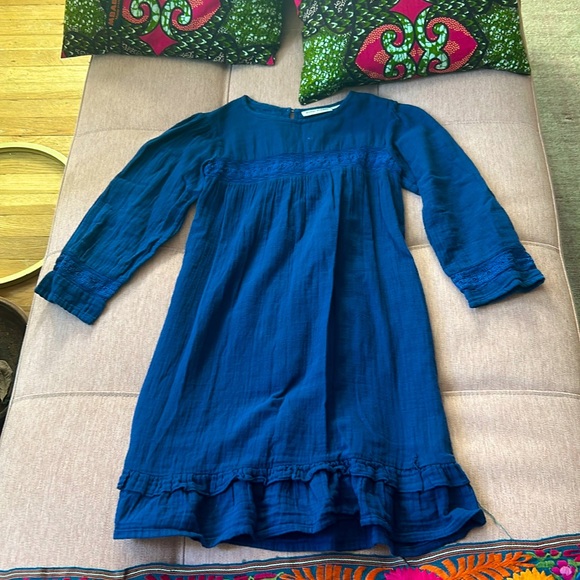 Roller Rabbit Other - Roller Rabbit beautiful Navy spring blue dress girl 10 yy old A shape